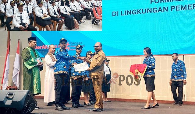 165 CPNS & 50 PPPK Terima SK Wali Kota Sorong