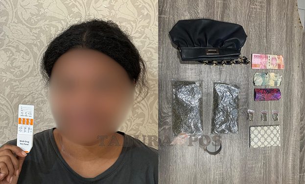 Satresnarkoba Polresta Manokwari Tangkap Terduga Peredaran Ganja