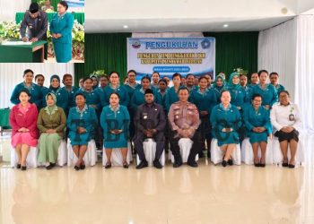 Bupati Bernard Lantik Anike Mandacan Nahkodai TP PKK Mansel, 4 Pokja akan Bersinergi dengan Pemda