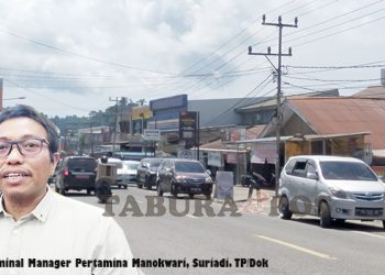 Pendistribusian BBM Subsidi Dari Fuel Pertamina Manokwari ke SPBU Berjalan Normal
