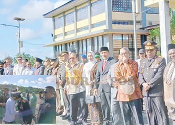 Kapolda Papua Barat Turut Menjemput Bahlil Lahadalia