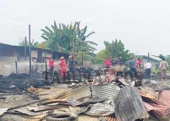Bengkel Truk dan Dua Kamar Ludes ‘Dilalap’ Si Jago Merah