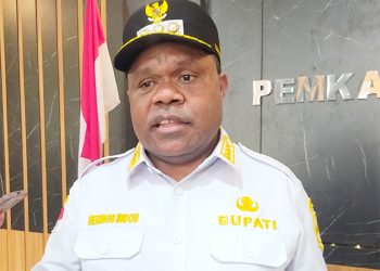 Pemkab Utama Penanganan Jangka Pendek dan Jangka Panjang Permasalahan Banjir Mansaburi