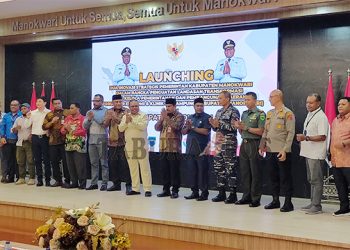 Bupati Launching Forum CSR Ekonomi Kabupaten Manokwari