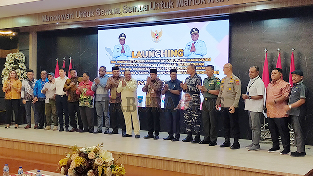 Bupati Launching Forum CSR Ekonomi Kabupaten Manokwari
