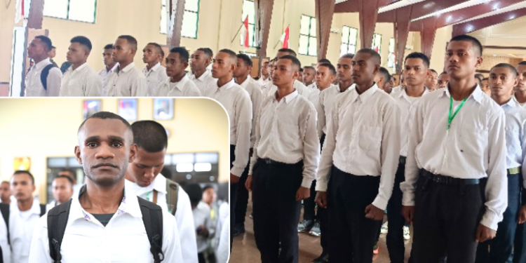 78 Putra Terbaik Papua Siap Ditempa Menjadi Bintara TNI AD