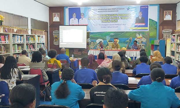 Dinas Arpus Manokwari Dorong Lahirnya Penulis-penulis Daerah Berbasis Kearifan Lokal