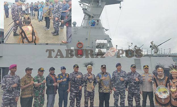 Dua Kapal Perang TNI AL Laksanakan Operasi Trisila Tahun 2025 di Manokwari, Ada Pamaren