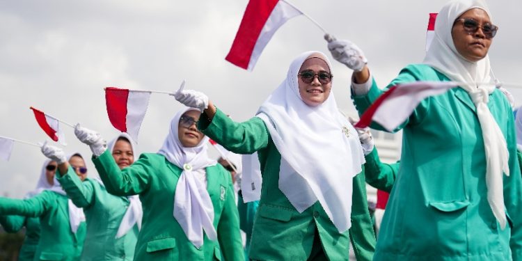 Fatayat NU Turut Andil Dalam HUT Bhayangkara ke-79, Kadiv Humas: Mari Terus Bersinergi Membangun Bangsa