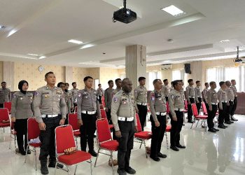 Polda Papua Barat Gelar Latpraops Patuh Mansinam 2025, Siapkan Personel Hadapi Operasi Lalu Lintas