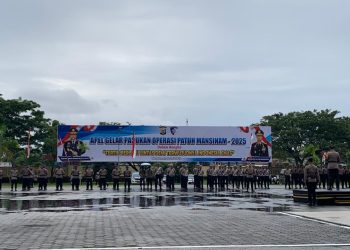 Polda Papua Barat Gelar Pasukan Operasi Patuh Mansinam 2025, Ada 7 Sasaran Perioritas