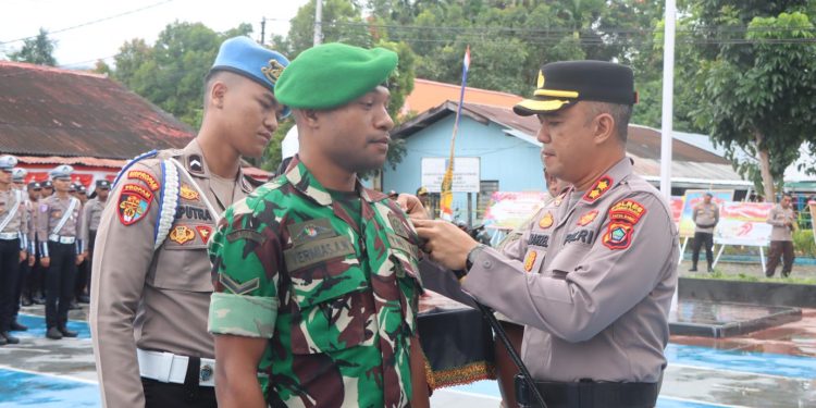 Apel Gelar Pasukan Menandai Dimulainya Operasi Patuh Mansinam 2025 Polres Manokwari Selatan