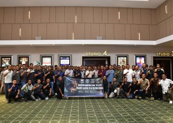 Teladani Kisah Inspiratif Panglima TNI Agus Subianto, Prajurit Jalasena Gelar Nobar Film Believe di XXI Sorong