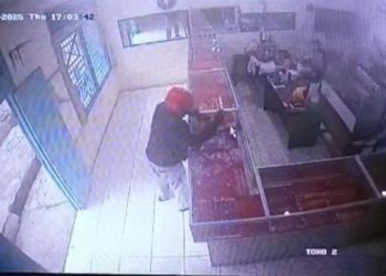 Aksi Pencurian di Toko Emas di Manokwari, Pelaku Tutupi Wajah Dengan Helm dan Masker