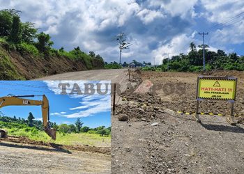 Proyek Rp16 Miliar Pengaspalan Jalan Kompleks Perkantoran Bupati Mansel Mulai Dikerjakan