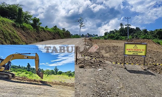 Proyek Rp16 Miliar Pengaspalan Jalan Kompleks Perkantoran Bupati Mansel Mulai Dikerjakan