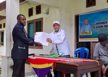 Kunker Ke Manokwari, Bupati Spei Bidana Temui Mahasiswa Pegunungan Bintang