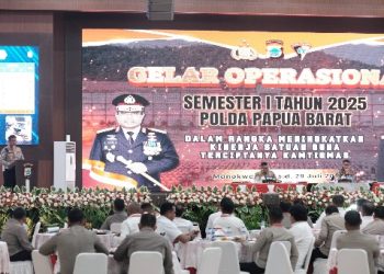 Tingkatkan Kinerja Satuan dan Ciptakan Kamtibmas, Polda Pabar Laksanakan Gelar Operasional Semester I Tahun 2025