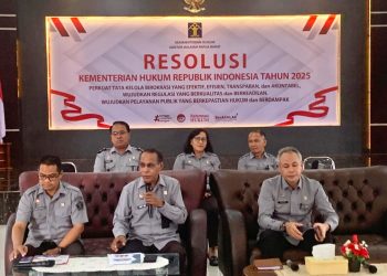 Kakanwil Kemenkum Papua Barat Beberkan Capain Kinerja Triwulan II Tahun 2025