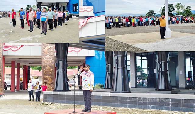 Pimpin Apel Jumat, Bupati Bernard Ingatkan Pimpinan OPD Tidak Angkat Honorer Baru