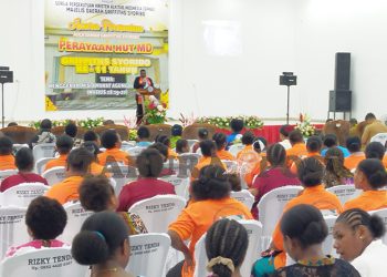 Bupati Manokwari Resmikan Aula Saman GPKAI MD Griffiths Syoribo