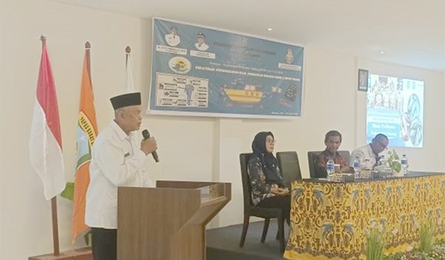 Dinas Perikanan Kabsor Gelar Pelatihan Penangkapan Ikan dan Perbaikan Perahu Bagi Nelayan Kecil