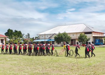 Paskibra Papua Barat Terus Digembleng Sebelum Bergabung dengan Pasukan 45