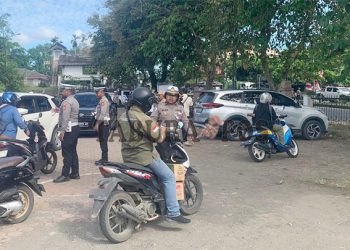 127 Kendaraan Terjaring Razia Pajak Kendaraan Bermotor
