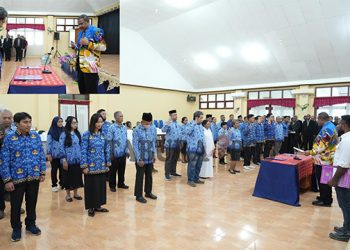 Pengisian Jabatan Strategis, Rektor Unipa Lantik 32 Pejabat Baru