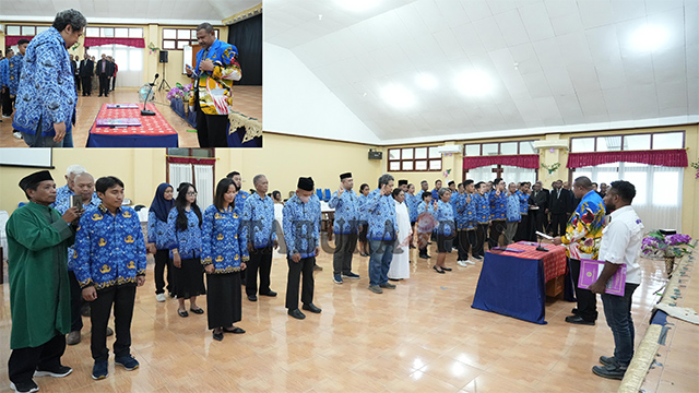 Pengisian Jabatan Strategis, Rektor Unipa Lantik 32 Pejabat Baru