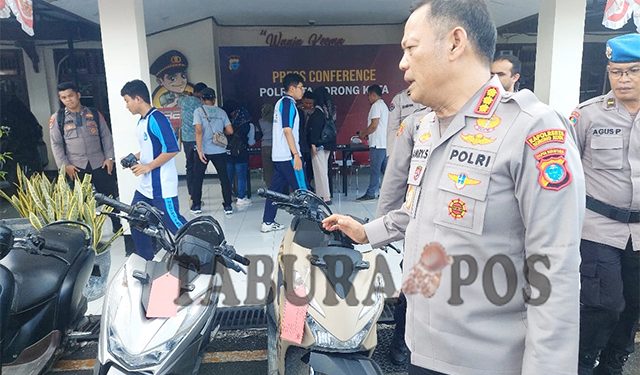 Polresta Sorong Kota Ringkus 4 Tersangka Begal dan Curanmor