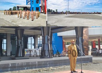 Pimpin Apel Senin, Bupati Bernard Minta OPD Tindaklanjuti Temuan BPK Tahun 2024