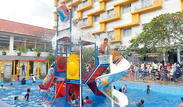 Sambut Momen HUT RI, Vega Prime Hotel Launching Kids Pool Playground & Gallery Kemerdekaan