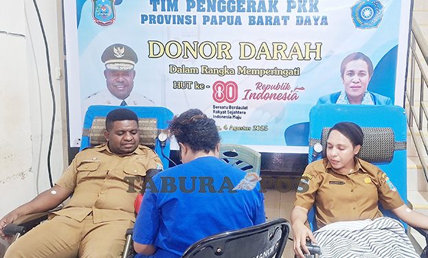 Sambut HUT RI Ke-80, PKK PBD Gelar Donor Darah & Canangkan Bulan Vitamin A