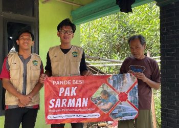 Kelompok KKN 83 UNISRI Digitalisasi UMKM Pandai Besi di Desa Kranggan melalui Pembuatan Google Maps dan MMT