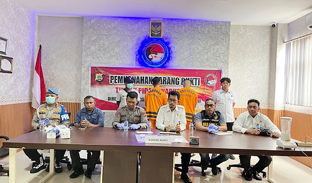 Musnahkan Barbuk, Polda Papua Barat Blender Narkoba Jenis Sabu Sebanyak 34,16 Gram