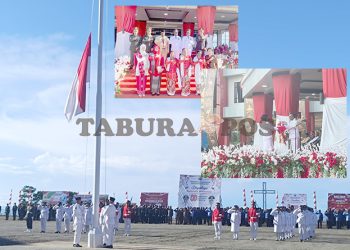 HUT ke-80 NKRI, Bupati Bernard Ajak Satukan Tekad Jaga Keutuhan Bangsa dan Semangat Gotong Royong