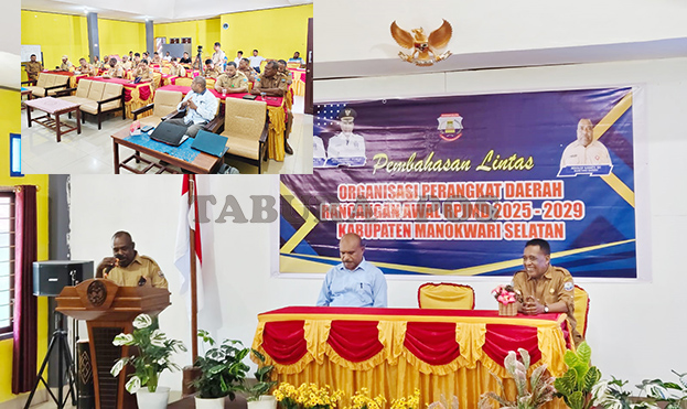 Sekda Kawey Buka Pembahasan Lintas OPD Rancangan Awal RPJMD 2025-2029 Kabupaten Mansel