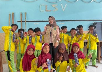 Mahasiswa KKN Kelompok 83 Universitas Slamet Riyadi Surakarta melaksanakan program edukasi kesehatan bertajuk “Edukasi Cara Cuci Tangan yang Baik dan Benar” di SD Negeri 1 Kranggan, Kecamatan Polanharjo, Kabupaten Klaten