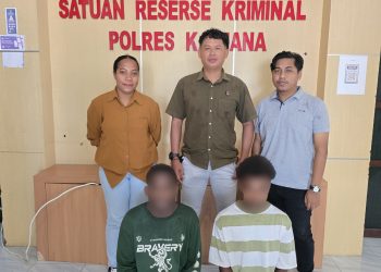 Unit PPA Sat Reskrim Polres Kaimana amankan 2 Pelaku Pemerkosaan di Lobo