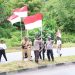 Semangat Nasionalisme, Forkopimda Teluk Wondama Gelar Pemasangan Bendera Merah Putih Sepanjang Jalan Protokol