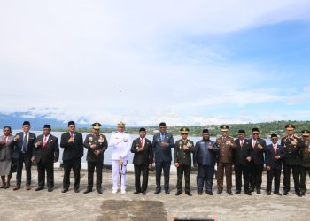 Polda Papua Barat Gelar Ziarah Laut Peringati HUT ke-80 Kemerdekaan RI di Manokwari