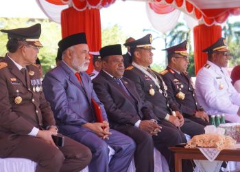 Kapolda Papua Barat Hadiri Upacara Peringatan HUT ke-80 Kemerdekaan Republik Indonesia