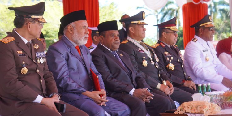 Kapolda Papua Barat Hadiri Upacara Peringatan HUT ke-80 Kemerdekaan Republik Indonesia