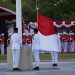 Polda Papua Barat Hadiri Upacara Penurunan Bendera Merah Putih dan Syukuran HUT ke-80 Kemerdekaan RI