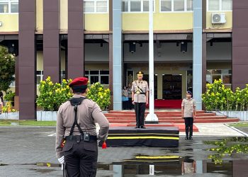 Polda Papua Barat Gelar Upacara Hari Juang Polri