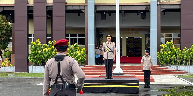 Polda Papua Barat Gelar Upacara Hari Juang Polri