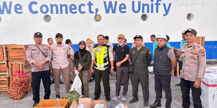 KSKP dan BKSDA Manokwari Gagalkan Penyelundupan Satwa Dilindungi di KM Gunung Dempo