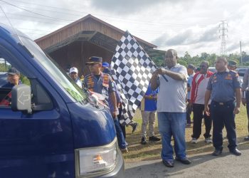 Trayek Baru Lingkar Aimas Resmi Beroperasi, Johny Kamuru Dorong Ekonomi Rakyat.