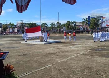 Upacara HUT ke-80 Republik Indonesia di Kabupaten Sorong Berlangsung Khidmat
